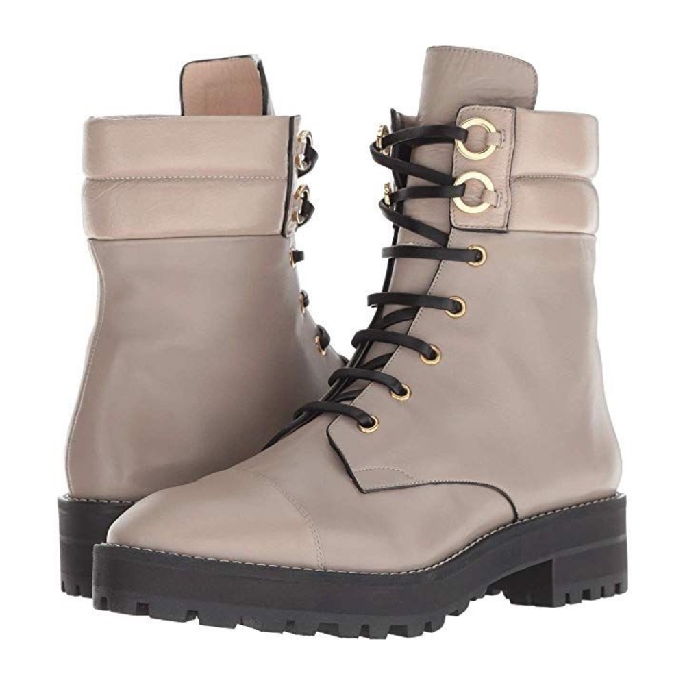 Stuart Weitzman Lexi Seal Combat Boot